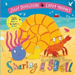 Sharing a Shell – Julia Donaldson – Pan Macmillan kitap kapağı