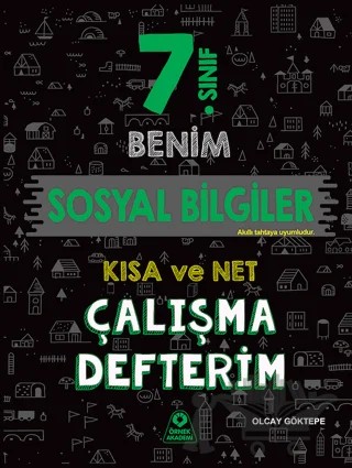 7. Sınıf Benim Sosyal Bilgiler Çalışma Defterim – Olcay Göktepe – Örnek Akademi kitap kapağı