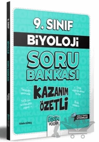 9. Sınıf Kazanım Özetli Biyoloji Soru Bankası – Gözde Güneş – Benim Hocam Yayınları kitap kapağı
