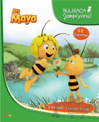 Arı Maya Bulmaca Şampiyonu - Çıkartmalı Faaliyet Kitabı – Kolektif – Doğan Egmont Yayıncılık kitap kapağı