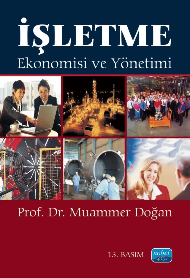 İşletme Ekonomisi ve Yönetimi – Muammer Doğan – Nobel Akademik Yayıncılık kitap kapağı