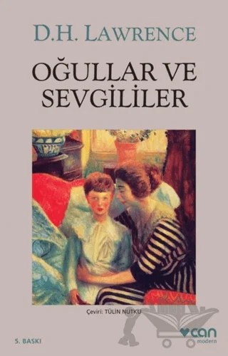 Oğullar ve Sevgililer – David Herbert Richards Lawrence – Can Yayınları kitap kapağı
