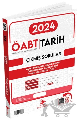 ÖABT MEB-AGS Tarih Öğretmenliği Çıkmış Sorular Çözümlü – Kolektif – Dizgi Kitap kitap kapağı