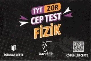 TYT Cep Test Fizik (Zor) – Kolektif – Karekök Yayıncılık kitap kapağı
