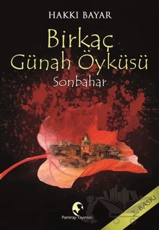 Birkaç Günah Öyküsü – Hakkı Bayar – Pamiray Yayınları kitap kapağı