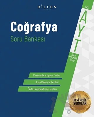 AYT Coğrafya Soru Bankası – Kolektif – Bilfen Yayıncılık kitap kapağı