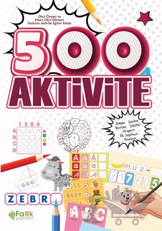500 Aktivite – Kolektif – Fark Yayınları kitap kapağı