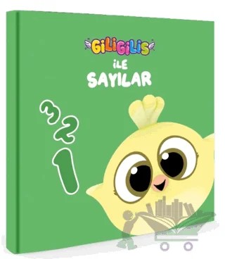 Giligilis ile Sayılar - Eğitici Mini Karton Kitap Serisi – Kolektif – Artenino Yayıncılık kitap kapağı