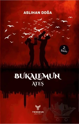 Bukalemun - Ateş – Aslıhan Doğa – Theseus Yayınevi kitap kapağı