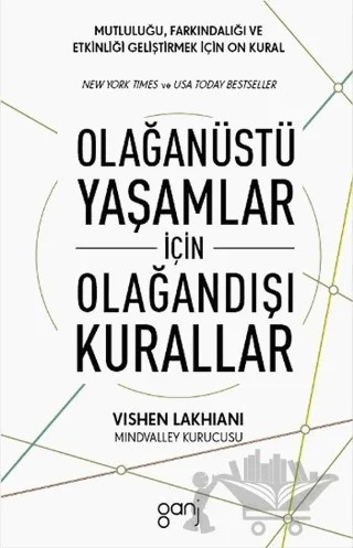 Olağanüstü Yaşamlar için Olağandışı Kurallar – Vishen Lakhiani – Ganj Kitap kitap kapağı