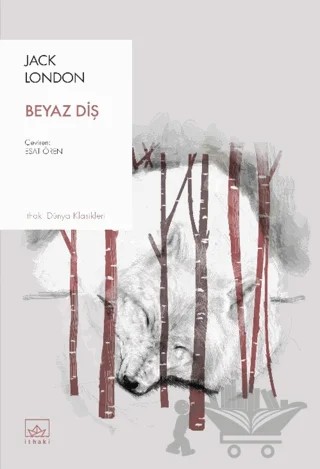 Beyaz Diş – Jack London – İthaki Yayınları kitap kapağı