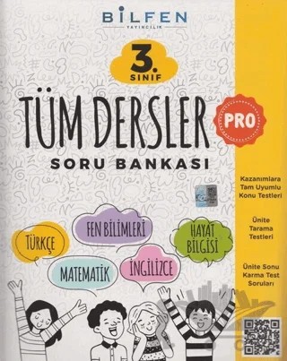 3. Sınıf Tüm Dersler Pro Soru Bankası – Kolektif – Bilfen Yayıncılık kitap kapağı