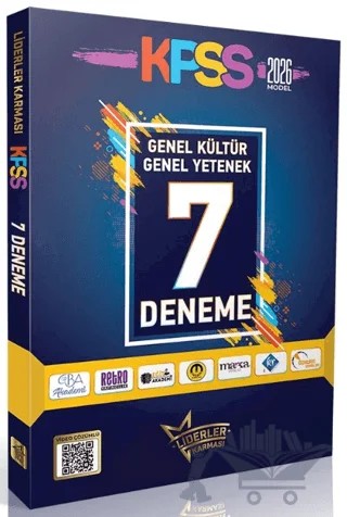 2026 KPSS Genel Kültür Genel Yetenek 7 Deneme – Kolektif – Liderler Karması Yayınları kitap kapağı