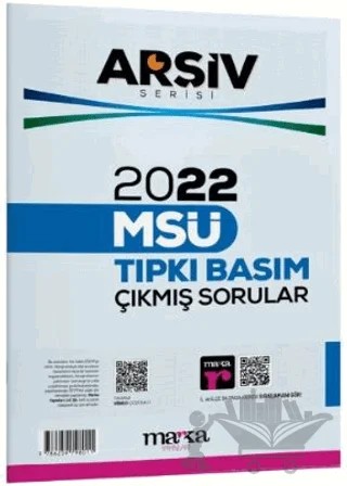 2022 MSÜ Çıkmış Sorular Tamamı Video Çözümlü – Kollektif – Marka Yayınları kitap kapağı