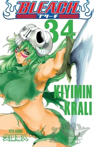 Bleach 34. Cilt - Kıyımın Kralı – Tite Kubo – Gerekli Şeyler Yayıncılık kitap kapağı