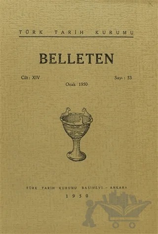 Belleten Sayı: 53 Cilt: 14 – Türk Tarih Kurumu Yayınları kitap kapağı