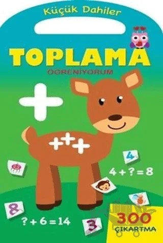 Küçük Dahiler - Toplama Öğreniyorum – Kolektif – Parıltı Yayınları kitap kapağı