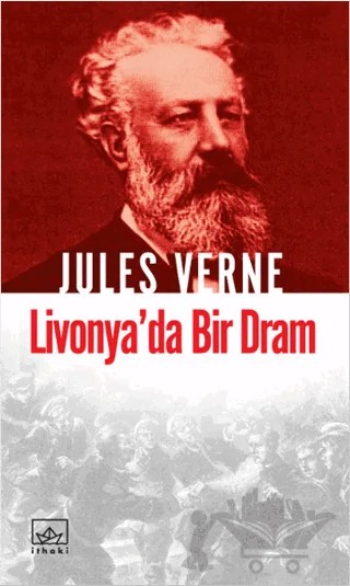 Livonya’da Bir Dram – Jules Verne – İthaki Yayınları kitap kapağı