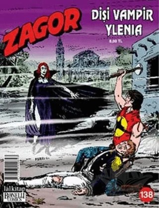 Zagor Sayı: 138 Dişi Vampir Ylenia – Lal Kitap kitap kapağı