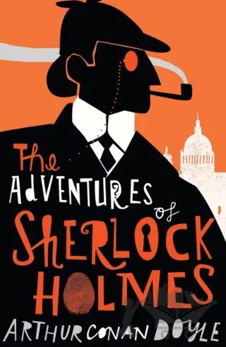 The Adventures of Sherlock Holmes – Sir Arthur Conan Doyle – Alma Books kitap kapağı