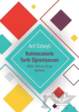 Bulmacalarla Tarih Öğreniyorum – Arif Özbeyli – Cinius Yayınları kitap kapağı