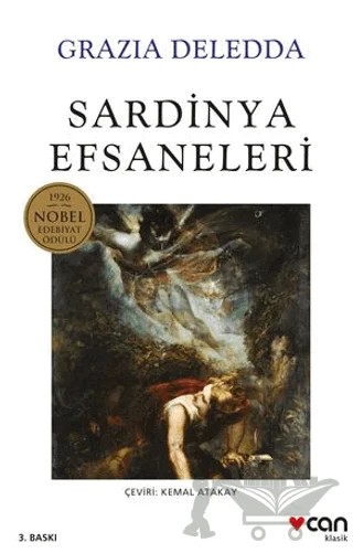 Sardinya Efsaneleri – Grazia Deledda – Can Yayınları kitap kapağı