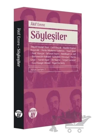 Söyleşiler – Akif Emre – Büyüyen Ay Yayınları kitap kapağı