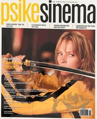 Psikesinema (Sinema ve Şiddet) Sayısı – Art Yayıncılık kitap kapağı