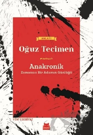 Anakronik – Oğuz Tecimen – Kırmızı Kedi Yayınevi kitap kapağı