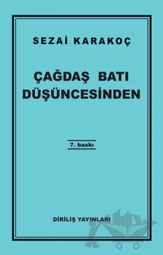 Çağdaş Batı Düşüncesinden – Sezai Karakoç – Diriliş Yayınları kitap kapağı