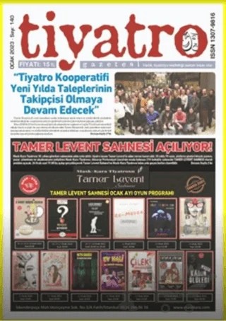 Tiyatro Gazetesi Sayı: 140 - Ocak 2023 – Tiyatro Gazetesi kitap kapağı