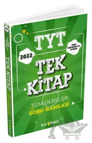 2022 TYT Tek Kitap Tüm Dersler Soru Bankası – Kolektif – Tercih Akademi Yayınları kitap kapağı