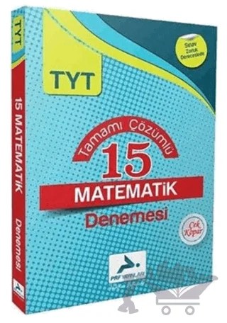 TYT Matematik Tamamı Çözümlü 15 Denemesi – Kolektif – Paraf Yayınları kitap kapağı