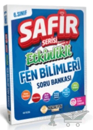 6. Sınıf Safir Fen Bilimleri Soru Bankası – Kolektif – Madalyon Yayınları kitap kapağı