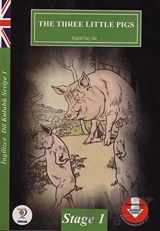 The Three Little Pigs – Fairy Tales – Tiydem Yayıncılık kitap kapağı