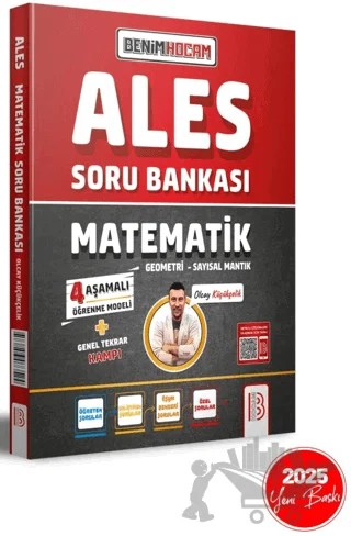 ALES Matematik Geometri Sayısal Mantık Soru Bankası – Olcay Küçükçelik – Benim Hocam Yayınları kitap kapağı