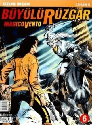 Büyülü Rüzgar Sayı: 6 - Uzun Bıçak – Lal Kitap kitap kapağı