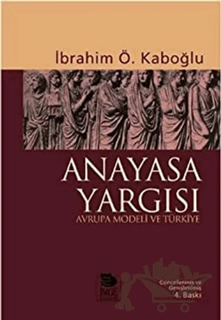 Anayasa Yargısı – İbrahim Ö. Kaboğlu – İmge Kitabevi Yayınları kitap kapağı