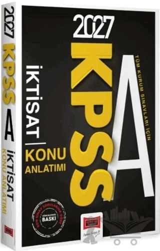 2027 KPSS A Grubu Tüm Kurum Sınavları için İktisat Konu Anlatımı – Kolektif – Yargı Yayınevi kitap kapağı