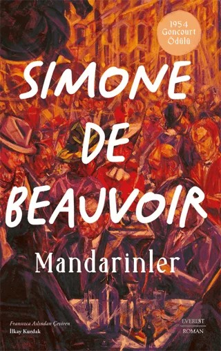 Mandarinler – Simone de Beauvoir – Everest Yayınları kitap kapağı