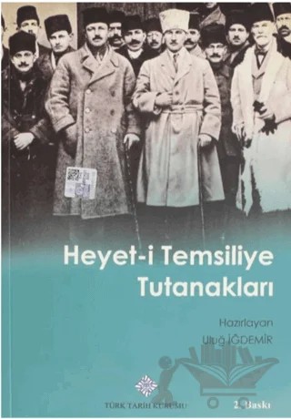 Heyet-i Temsiliye Tutunakları – Kolektif – Türk Tarih Kurumu Yayınları kitap kapağı