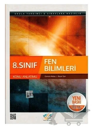 8. Sınıf Fen Bilimleri Konu Anlatımlı – Osman Akdaş, Başar Sarı – Fdd Yayınları kitap kapağı