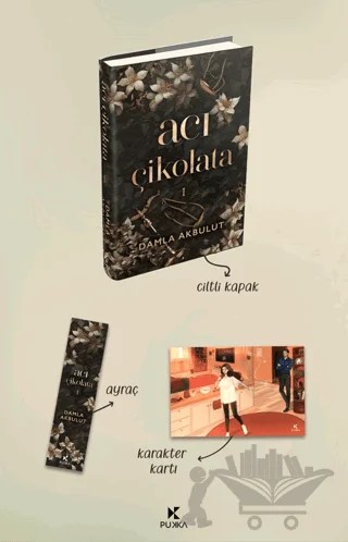 Acı Çikolata - 1 – Damla Akbulut – Pukka Yayınları kitap kapağı