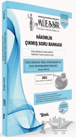 Müessir Ceza Hukuku Özel Hükümler Ve Ceza Muhakemesi Hukuku Hakimlik Çıkmış Soru Bankası – Hamza Parlak – Temsil Kitap kitap kapağı
