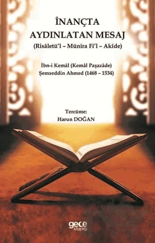 İnançta Aydınlatan Mesaj – Şemseddin Ahmed, İbn Kemal Kemalpaşazade – Gece Kitaplığı kitap kapağı