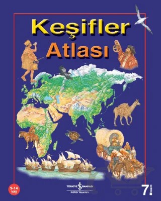 Keşifler Atlası – Sarah Harrison – İş Bankası Kültür Yayınları kitap kapağı