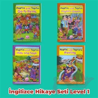 İngilizce Hikaye Seti (8 Kitap) - Level 1 – Kolektif – Marka Çocuk kitap kapağı