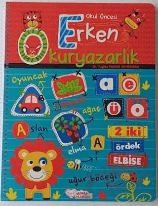 Okul Öncesi Erken Okuryazarlık – Tuğba Durak Demirhan – Pembe Patikler kitap kapağı