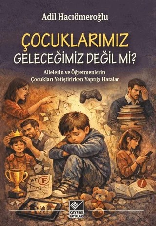 Çocuklarımız Geleceğimiz Değil Mi? – Adil Hacıömeroğlu – Kaynak Yayınları kitap kapağı