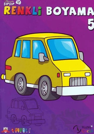 ŞıpŞıp Renkli Boyama 5 – Kolektif – Kuzey Yayınları kitap kapağı